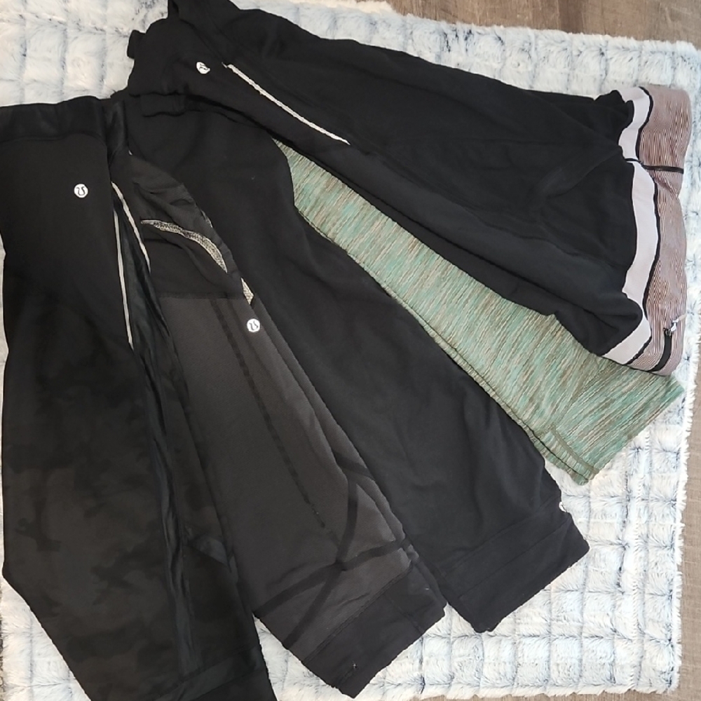 Black and Gray Athletic Pants